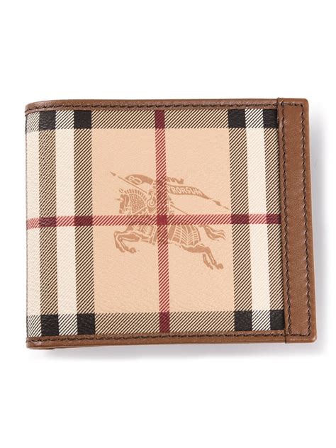 burberry haymarket check mens wallet|Burberry haymarket wallet men's.